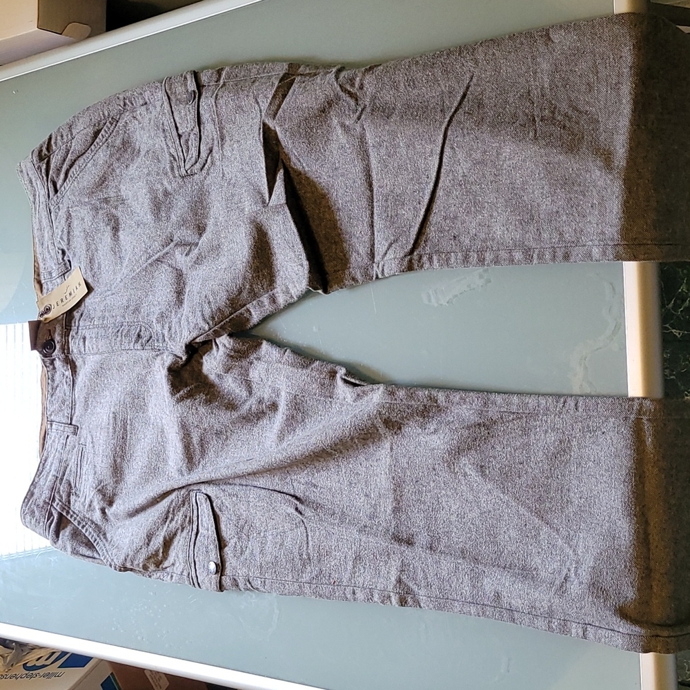 Jeremiah Gray Hthr Wool Cargo Pant